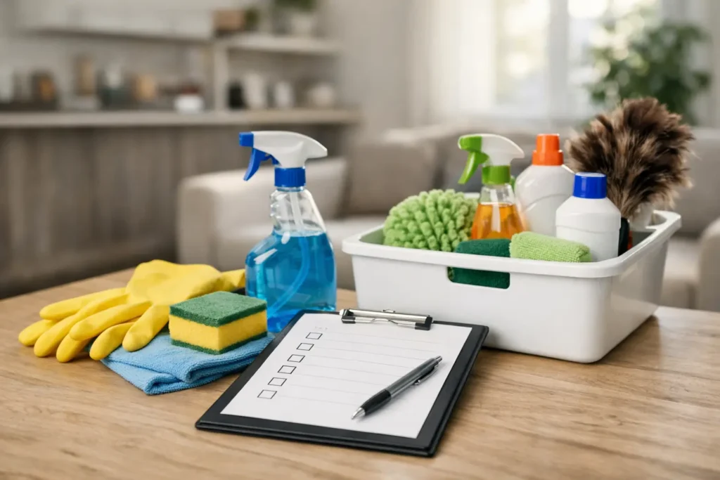 Residential Cleaning Checklist Template Guide